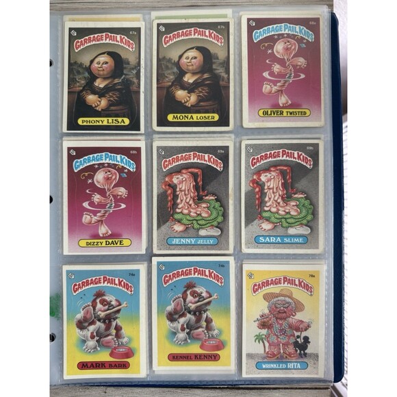 Lot 1985-1986 GPK Garbage Pail Kids Series Set Collectors 300+ Cards Topps - Picture 6 of 16